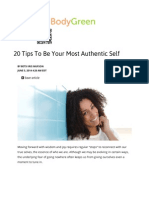 20 Tips to Be Your Most Authentic Self