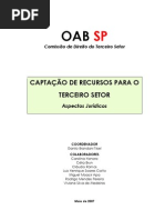 Captação de Recursos Orientações OAB