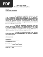 CARTA DE RESCISÃO DE CONTRATO DE LOCAÇÃO RESIDENCIAL