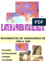 FICHA 19. EL ARTE DEL SIGLO XX ( 1900 A 1950) 