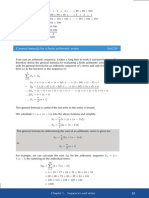 General Formula For A Finite Arithmetic Series: Emcdy