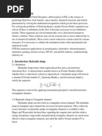 Download CFD Simulation of Hydraulic Jump in Triangular Channel Seminar Report by RanjitDesai SN235896793 doc pdf