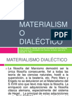 Materialismo Dialéctico