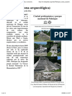 Palenque (Zona Arqueológica)