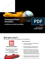 CampaignCheck HomeRun auf BILD.de und BILD.de MOBIL