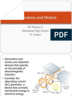 Generators and Motors