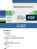 Attacking Web Services