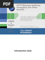 OWASPAppSecEU2006_HTTPMessageSplittingSmugglingEtc