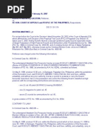 G.R. No. 156320 February 14, 2007 Rodolfo Abenes Y Gacutan, Petitioner, He Hon. Court of Appeals and People of The Philippines, Respondents