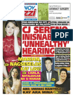 CJ Sereno: Inisnab Ang Unhealthy' Hearing