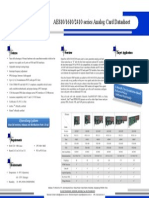 OpenVox A810/A1610/A2410 Series Analog Card Datasheet