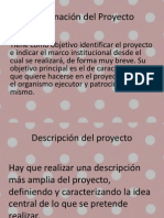 Denominación Del Proyecto