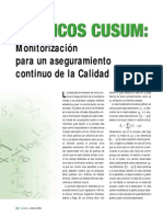 Gráficos CUSUM- Monitorización Para Un Aseguramiento Continuo de La Calidad.2004