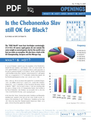 Chebanenko Slav Pdf Chess Openings Chess Competitions - 