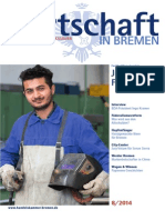 Wirtschaft in Bremen 08/2014 - Fachkräftepotential: Junge Flüchtlinge