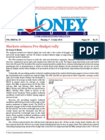 T I M E S: Markets Witness Pre-Budget Rally