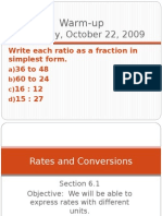 6-1 Converting Rates