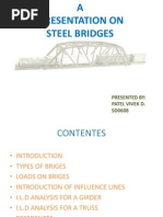 Open Web Girder Bridge Design Guide | PDF | Truss | Bending