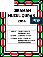 LAPORAN NUZUL Quran
