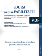Procedura Insolvabilității Seminaravocati 10-07-2013