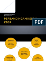 PERBANDINGAN KSSR & KBSR