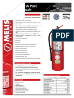 Extintor Polvo ABC 10 Kg