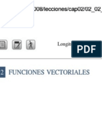 Capítulo 2 Capítulo 2: Funciones Vectoriales Funciones Vectoriales