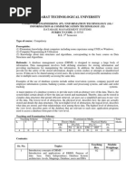 Gujarat Technological University: Database Management Systems B.E. 3 Semester