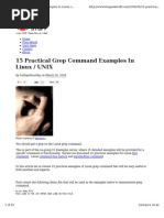 15 Practical Grep Command Examples in Linux / Unix: Home Free Ebook Start Here Contact About