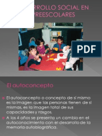 Desarrollo Social Preescolares