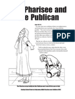 Pharisee and The Publican Handout
