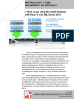 Consolidate and Upgrade To Save Up To $172K: Dell PowerEdge R620 and Microsoft SQL Server 2014