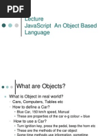 Javascript An Object Based Language