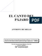 De Mello Antony El Can to Del Pajaro