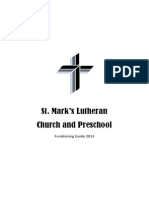 St. Mark's Lutheran Church and Preschool: Fundraising Guide 2013