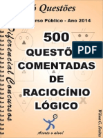 Soquestoes - Raciocinio Logico-500 Questoes Comentadaspdf