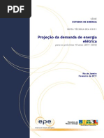 Projeção Da Demanda de Energia Eletica