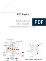 EKG Basics: S. Parvez Quadri Chief Resident Advocate Christ Medical Center