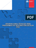 Orientaciones Tecnicas Para PIE