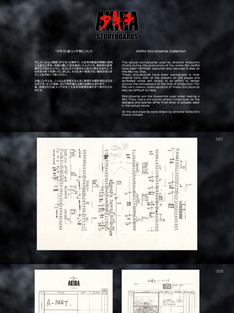 Akira Storyboard Complete | PDF