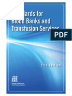 Standards For Blood Banks and Transfusion Services Standards For Blood Banks and Transfusion Services