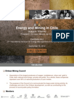 Energy and Mining in Chile Enermin2012