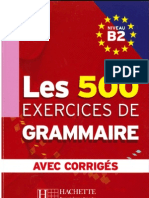 Les 500 Exercises de Grammaire Par ( Www.lfaculte.com)