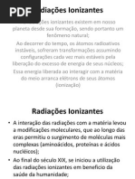 Radiações Ionizantes