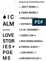 Panopticalm Vol 4: Love Stories + Poems