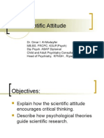 3rd lecture The Scientific Attitude
