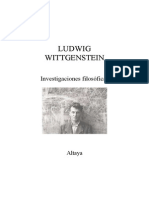 Wittgenstein, Ludwig - Investigaciones Filosóficas