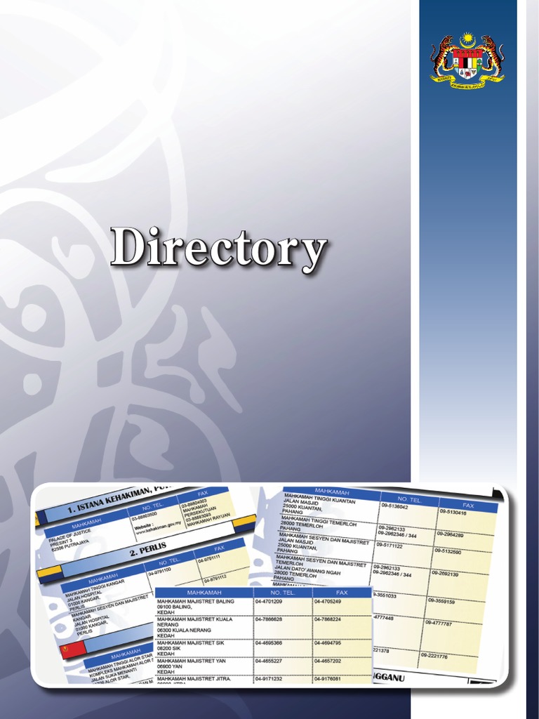 Direktori Mahkamah Pdf