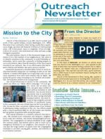 Mission To The City: Inside This Issue..