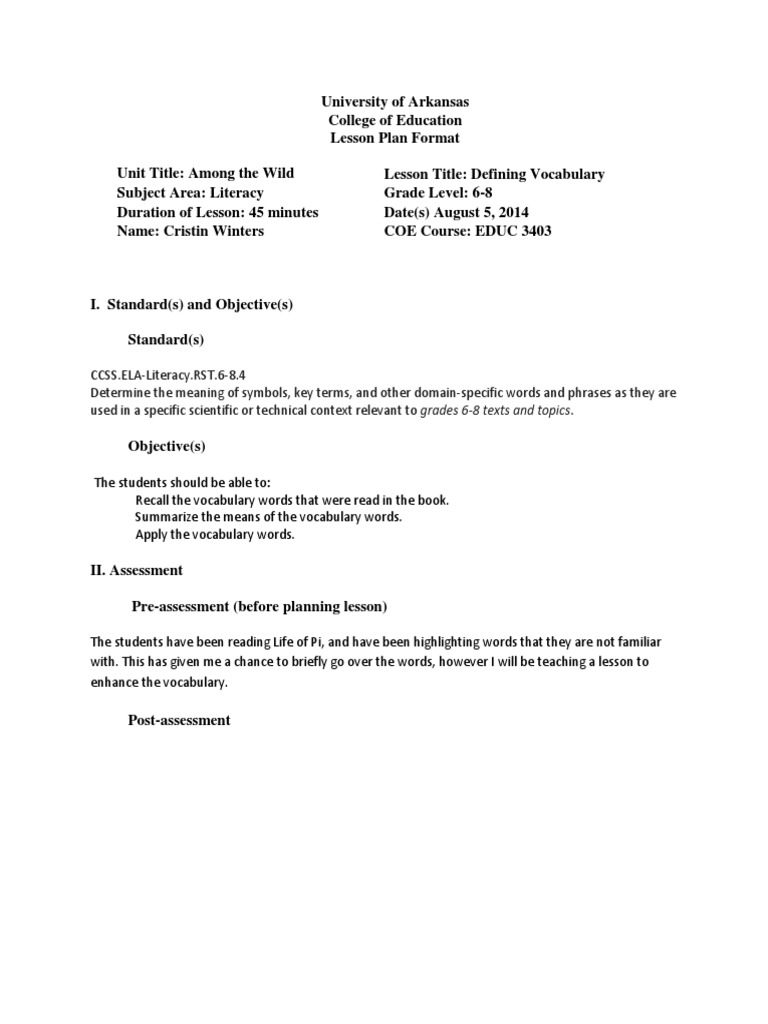 😀 Domain specific vocabulary key terms. How To Write Clearly: Using